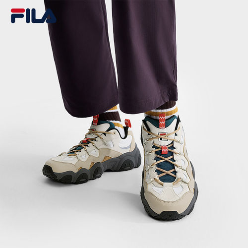 猫爪7代|FILA斐乐官方男鞋老爹鞋2026春季新款厚底F12M622193F