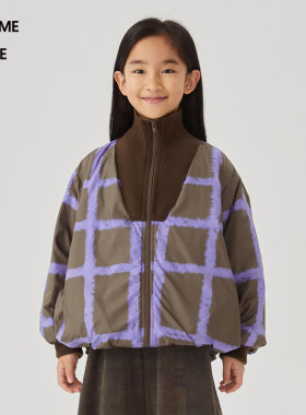 POMME DE TERRE/蓬马短款羽绒服AO0C11000