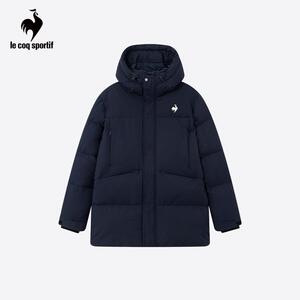 乐卡克男冬季轻便保暖中长款防风鸭绒羽绒服CL-5805234