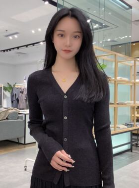 麦檬 女士简约时尚毛针织衫5F2130651