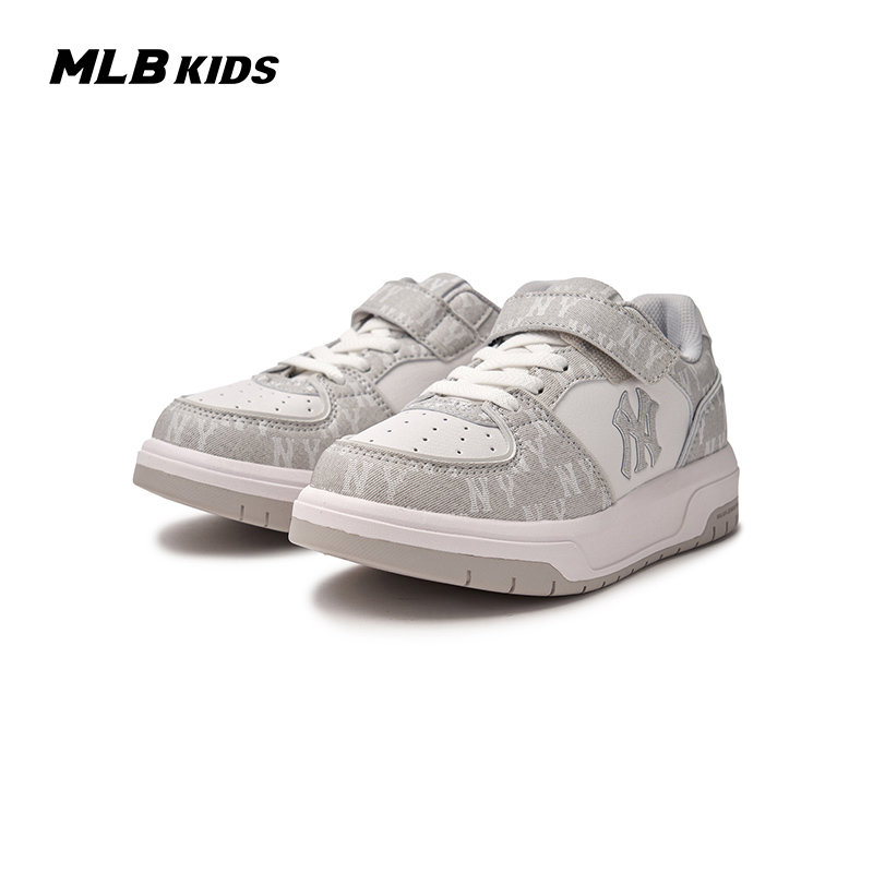 MLB男女童时尚潮奢魔术贴设计复古老花运动鞋25春款7ASXLM15N