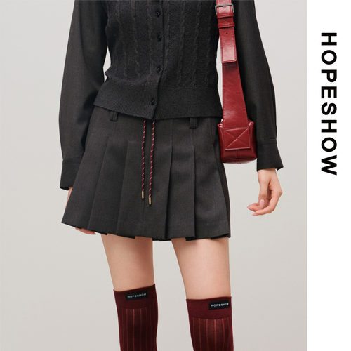 HOPESHOW红袖半身裙89125301508