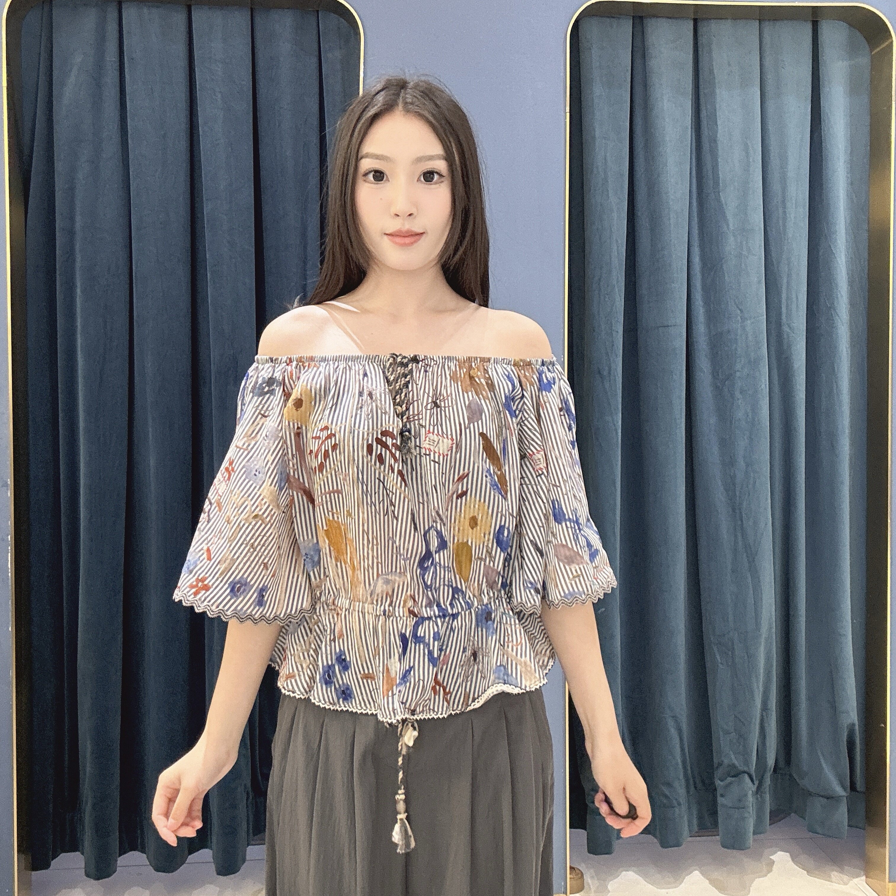 谜底女士时尚优雅衬衫262MS0671