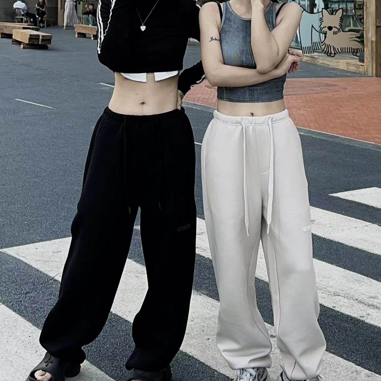 VETEMENTS2024年秋款针织长裤34562001图片