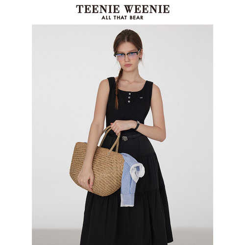 TeenieWeenie小熊女装连衣裙 简约气质通勤时髦