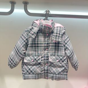 Mini Peace男女童简约时尚羽绒服F2ACE4403