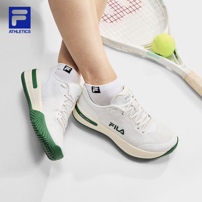 FILA斐乐性能网球鞋女鞋2025秋季新款综训鞋专业球鞋A12W531507F