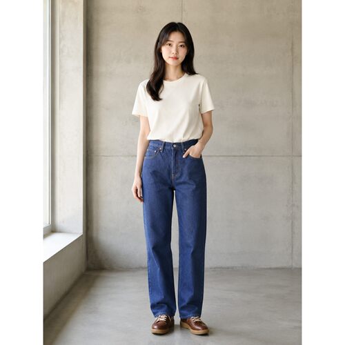 Levi’s李维斯春秋女士BLUE TAB 501直筒牛仔裤004TF-0000