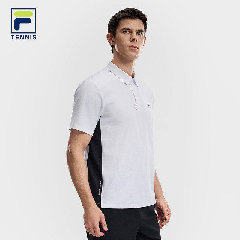 FILA 斐乐男子大满贯短袖POLO衫2026夏季新款速干上衣A11M623148F