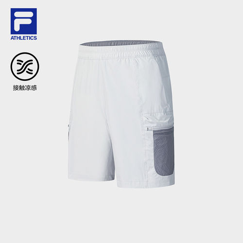 FILA 斐乐官方男士梭织短裤2026秋季新款健身凉感裤子A11M631813F