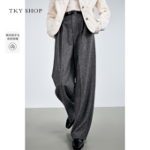休闲裤 TKY SHOP女士简约时尚 10H1PA01S117
