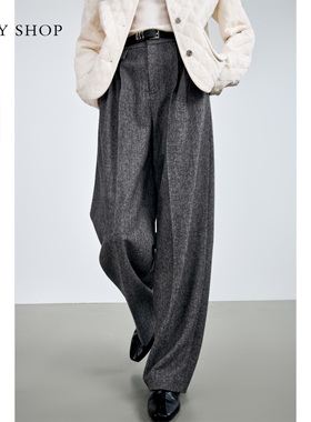 TKY SHOP女士简约时尚休闲裤10H1PA01S117