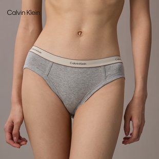 【复古引力带】CK内衣25秋季女士提花棉质比基尼内裤QF8598AD