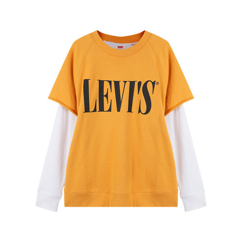 Levi’s李维斯银泰专柜春季男装圆领卫衣85540-0000