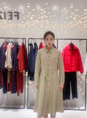 菲姿女士时尚气质连衣裙F3A423