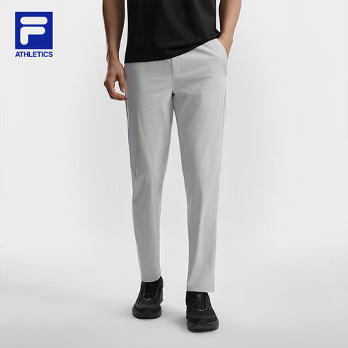 FILA 斐乐官方男士梭织长裤2026夏季新款直口裤A11M621814F