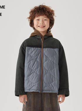 POMME DE TERRE/蓬马短款羽绒服AO0C11100