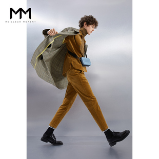 MM麦檬男装 中长款男士风衣9C1160061