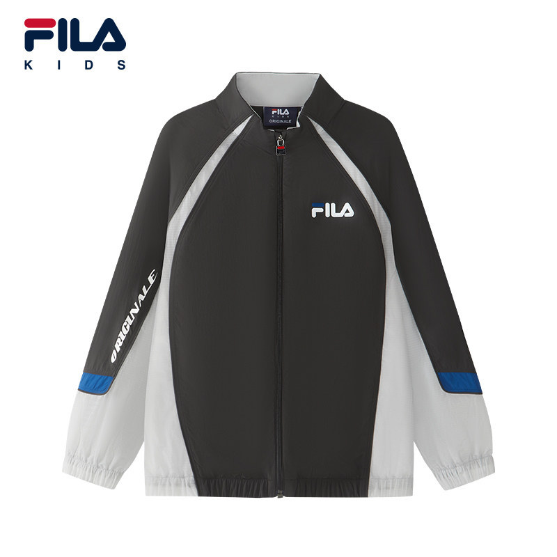 FILA KIDS 斐乐童装男大童外套2026秋季新款儿童上衣K12B631705