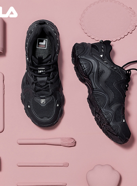 FILA 斐乐官方猫爪鞋4女鞋情侣老爹鞋秋季男鞋F12W232127Z
