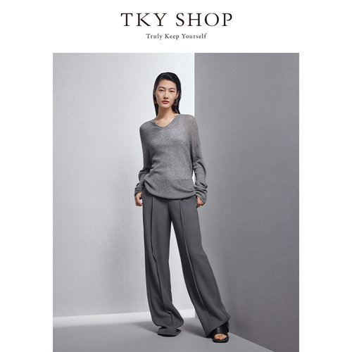 TKY SHOP休闲裤10H1PA02M011
