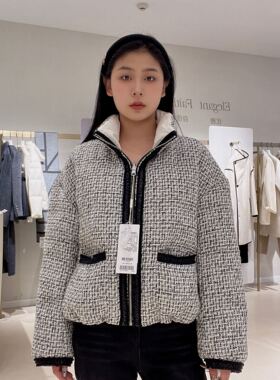 伊芙丽女士时尚简约羽绒服ZEB180061