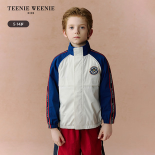 TeenieWeenie Kids小熊童装25年新款秋季男童运动外套TKJJ253831B