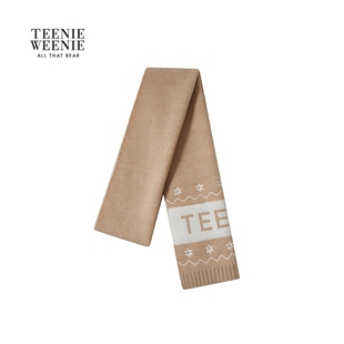 TeenieWeenie小熊女装简约优雅舒适围巾