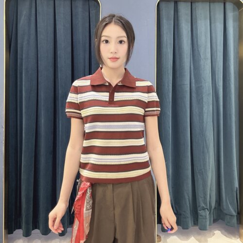 谜底女士简约时尚T恤262MZ0793