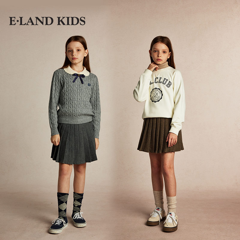 eland kids童装女童 半身短裙EKWHE4T21A