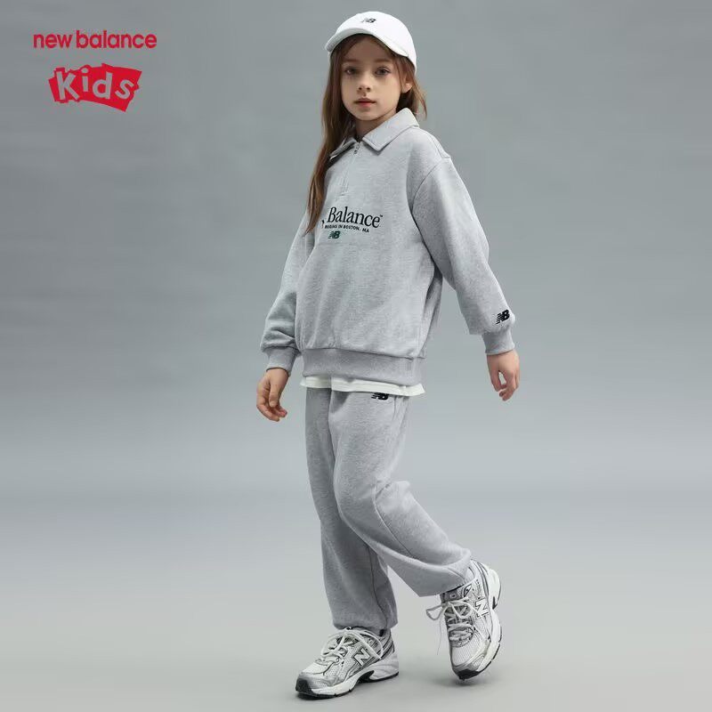Newbalance 童装中性款套装ND2PG6R133