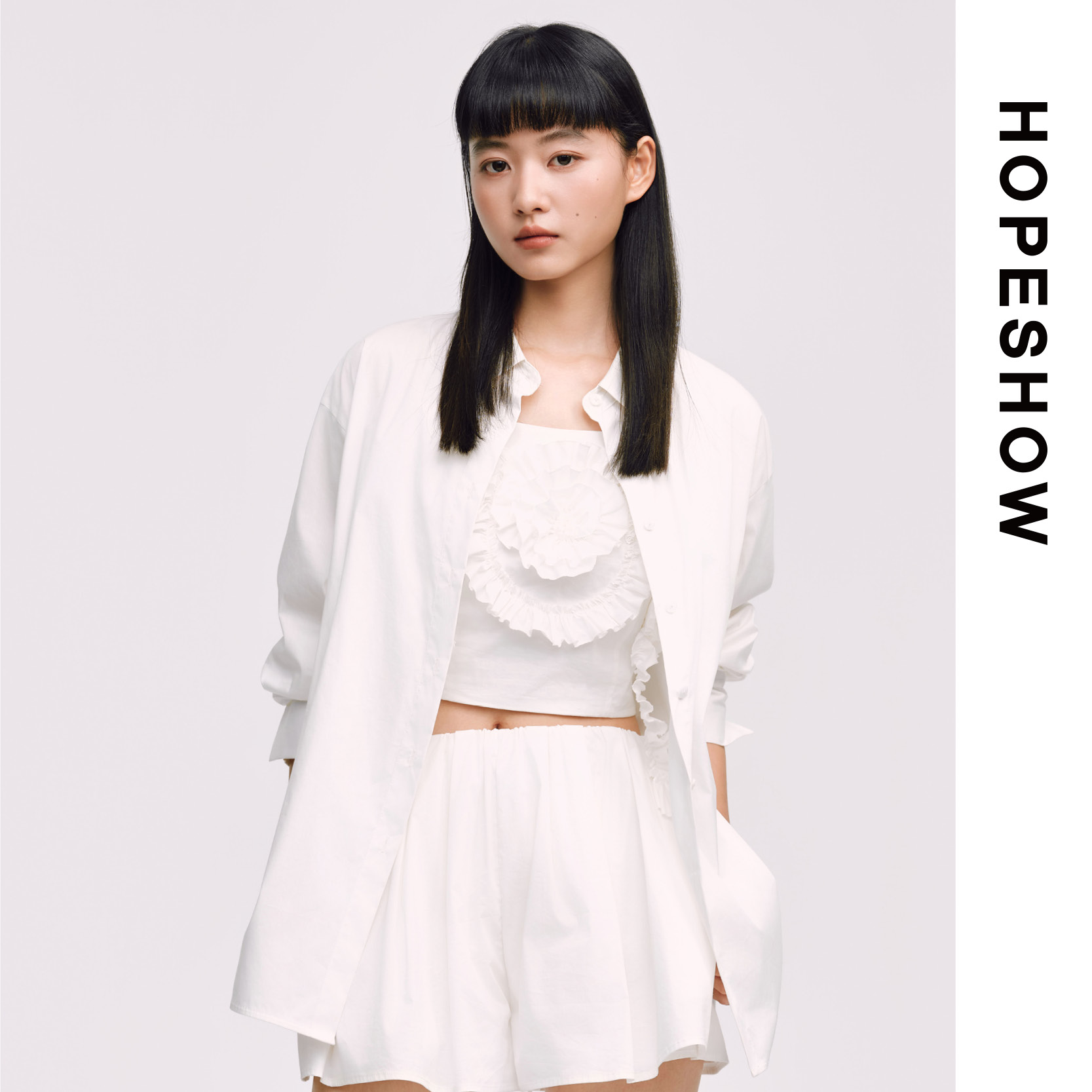 HOPESHOW红袖女士套装89625290502