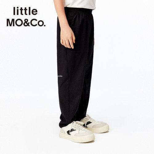 little moco童装 男女童 运动风休闲 长裤子