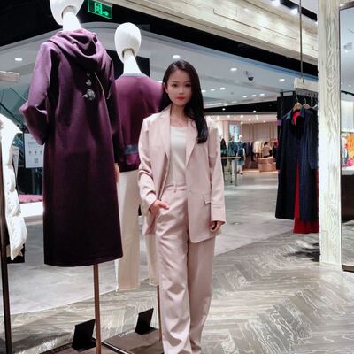 LanaFaY女士时尚简约西装裤L3C237