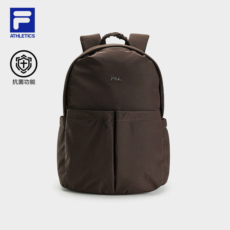 揹包|FILA 斐乐官方女包新款多口袋简约书包A13W631165F