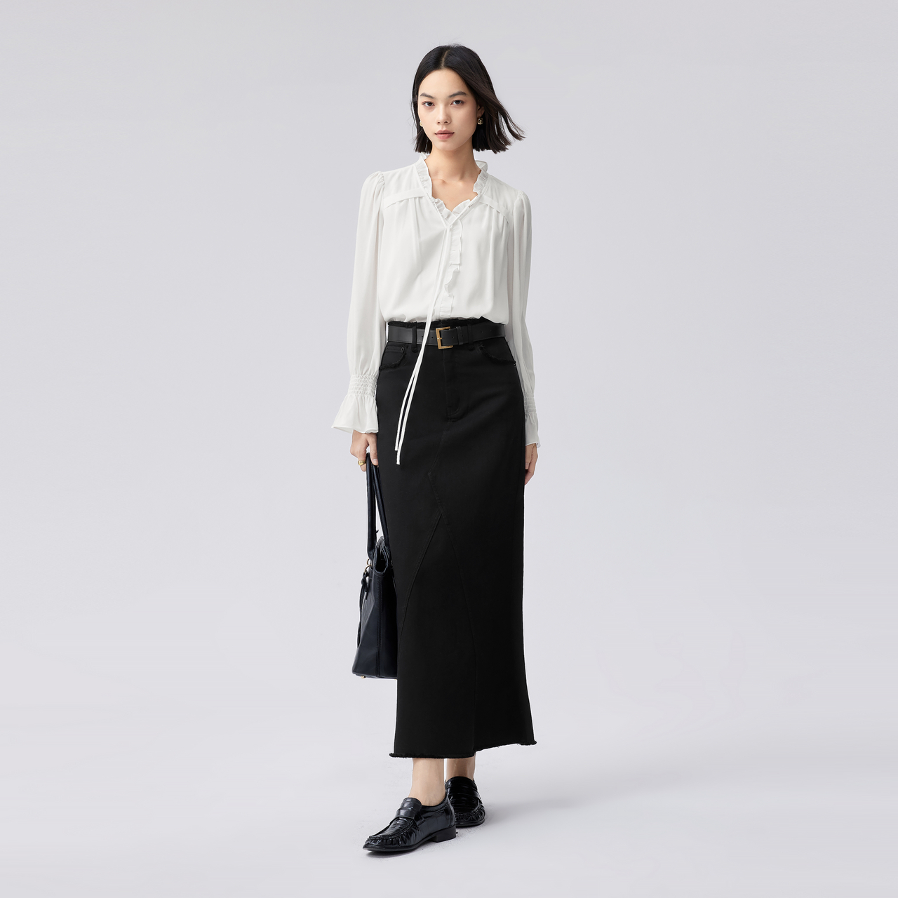 伊芙丽牛仔鱼尾半身裙1F6940861