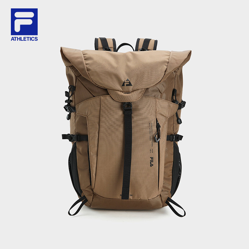 FILA 斐乐男士背包2025冬季款户外运动电脑包A13M547101F