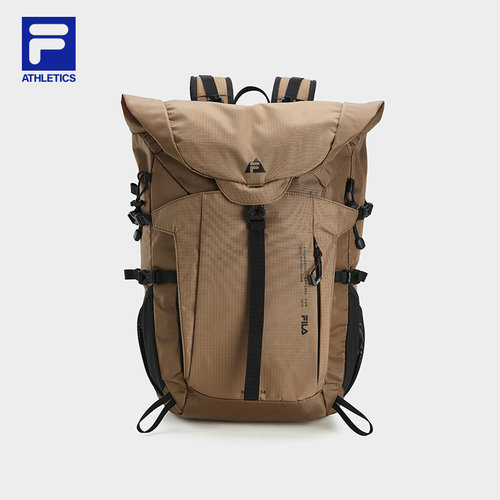 FILA 斐乐男士背包2025冬季款户外运动电脑包A13M547101F