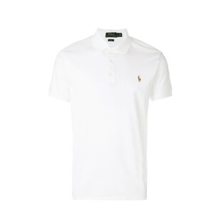 RALPH LAUREN/拉夫劳伦 徽标刺绣纯色短袖Polo衫 男款 710685514