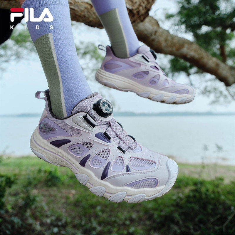 虎爪|FILA斐乐儿童2026夏季新款男女中大童户外登山鞋K15G622504