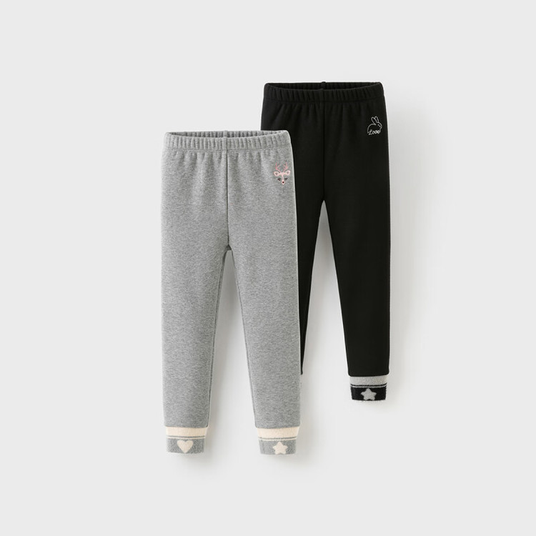 戴维贝拉儿童女童冬季裤子女孩冬装童装长裤女打底裤DK4242772