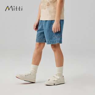 Mitti  男童 牛仔短裤MX4111304