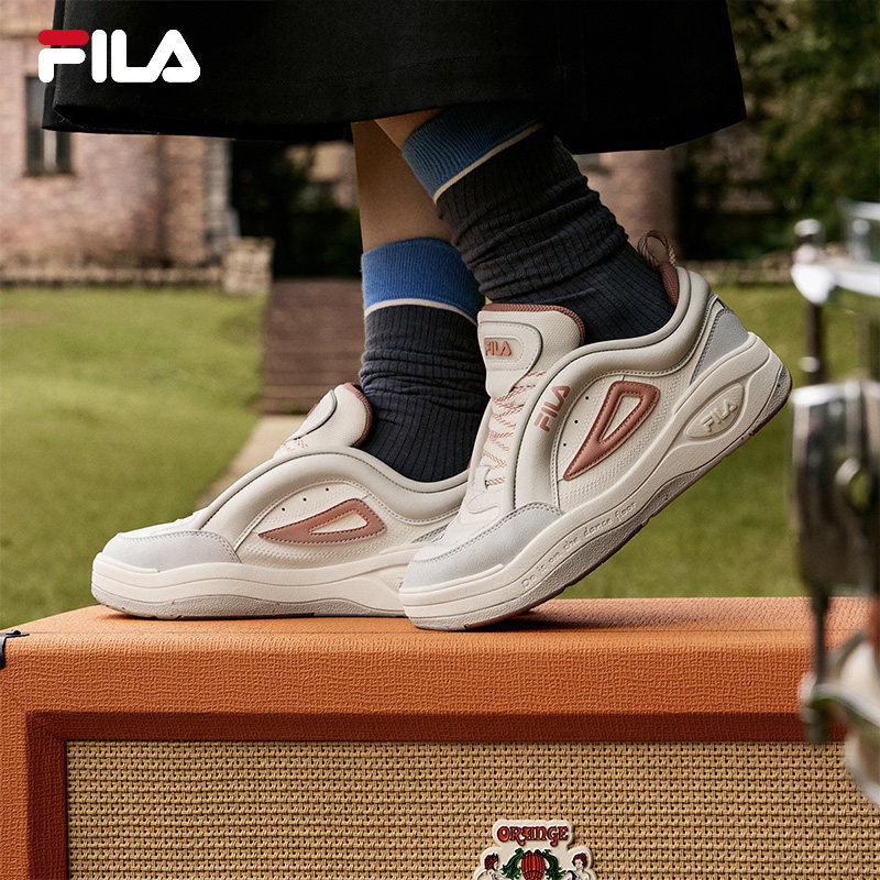FILA 斐乐女鞋MIX 2复古板鞋舞动鞋面包休闲鞋运动鞋F12W442205F