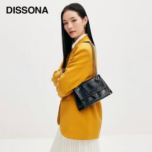 DISSONA迪桑娜GEO符号单肩包腋下包豆腐小方包女包8233015301