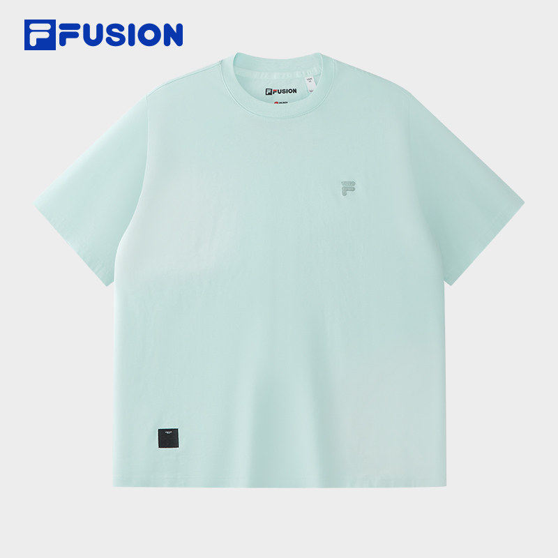 吴添豪同款FILA FUSION斐乐潮牌男子短袖衫2026夏T恤T11M623110F