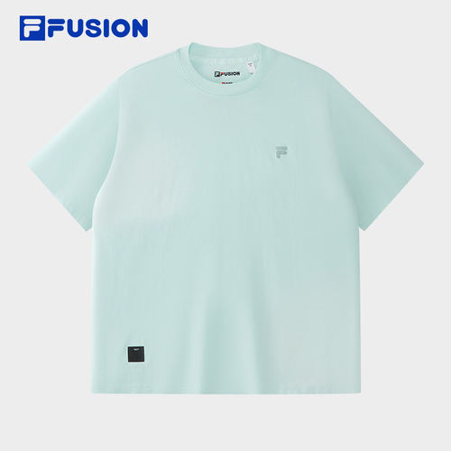 吴添豪同款FILA FUSION斐乐潮牌男子短袖衫2026夏T恤T11M623110F
