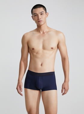 CK内衣25春夏男士轻薄低腰防夹臀平角内裤NB3634