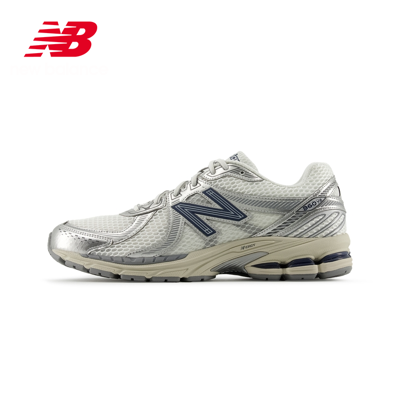 New Balance NB男女情侣复古网面运动老爹鞋ML860RG2 - 实物图