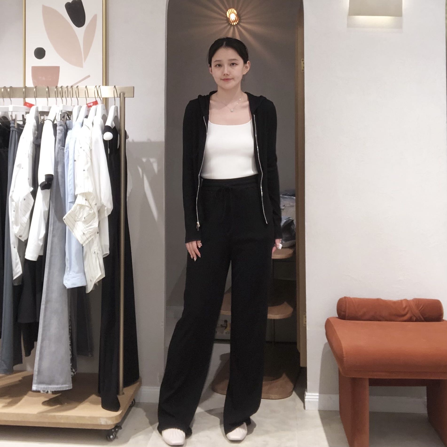 伊芙丽女士时尚休闲针织衫1F7400952MS
