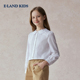娃娃领长袖 女童衬衫 上衣 kids童装 eland